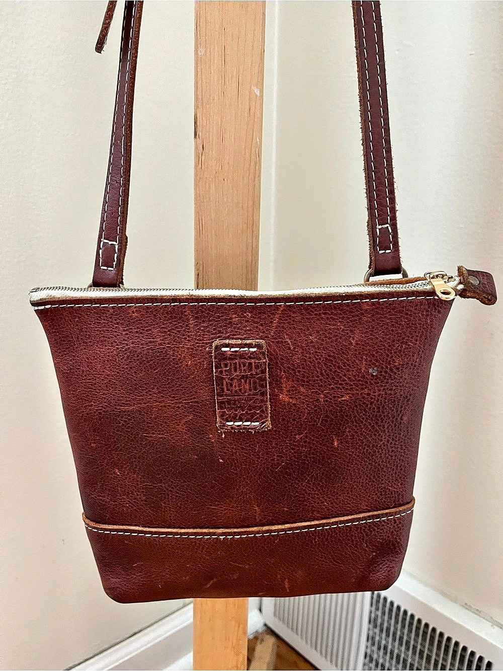 Portland Leather Shoulder Bag